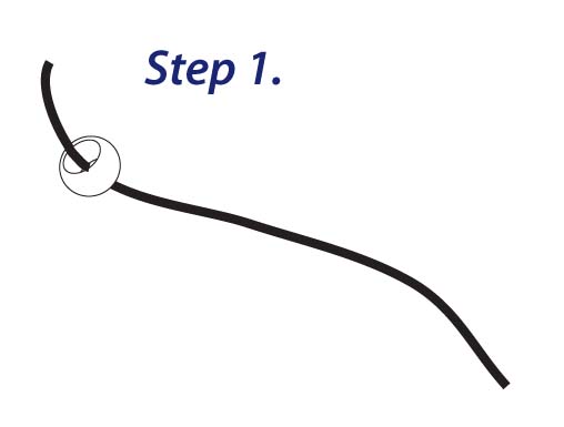 step 1 attaching a crimp step 1 attaching a crimp