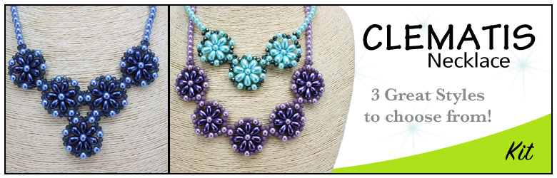 Clematis Necklace Kit Clematis Necklace Kit