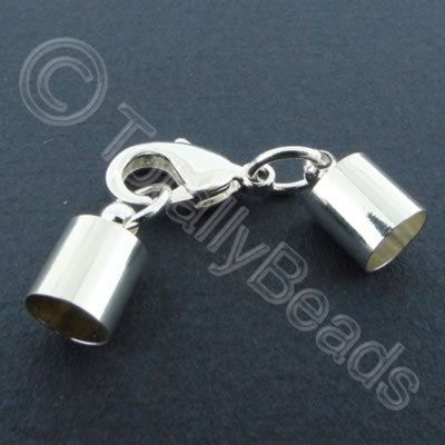 Kumihimo 7mm Barrel Lobster Clasp Kumihimo 7mm Barrel Lobster Clasp